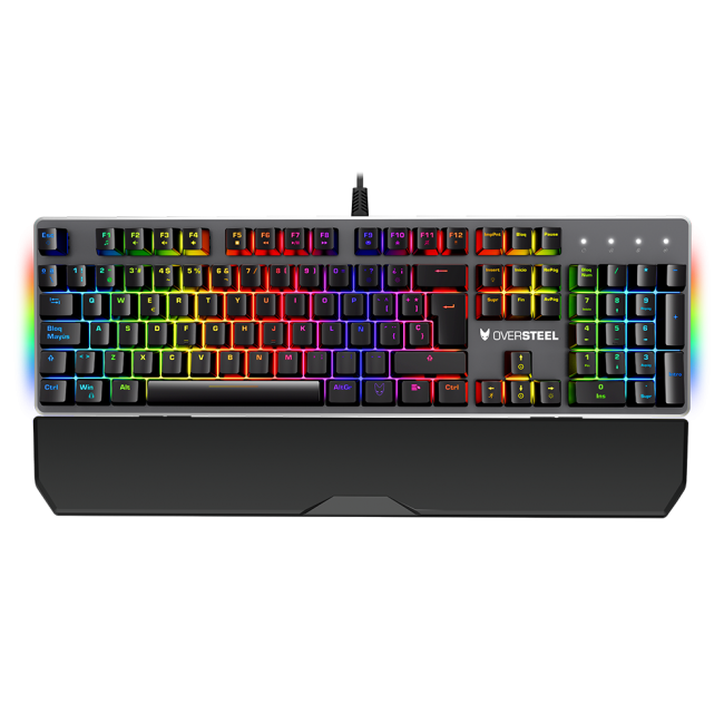 TITANIUM RED KEYBOARD FR