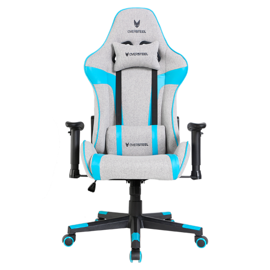 Ultimet Fabric Gaming Chair Gray/Blue
